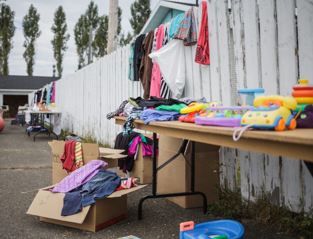 Garage Sale with lot of Items