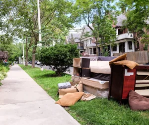 best way to remove old furniture